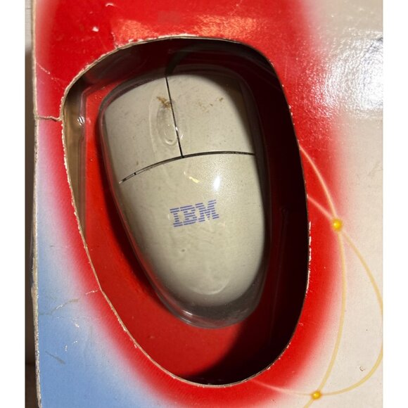 Vintage Dexxa Optical Mouse For IBM PC PS/2 Windows 98/2000/NT with Driver NEW - Picture 2 of 8
